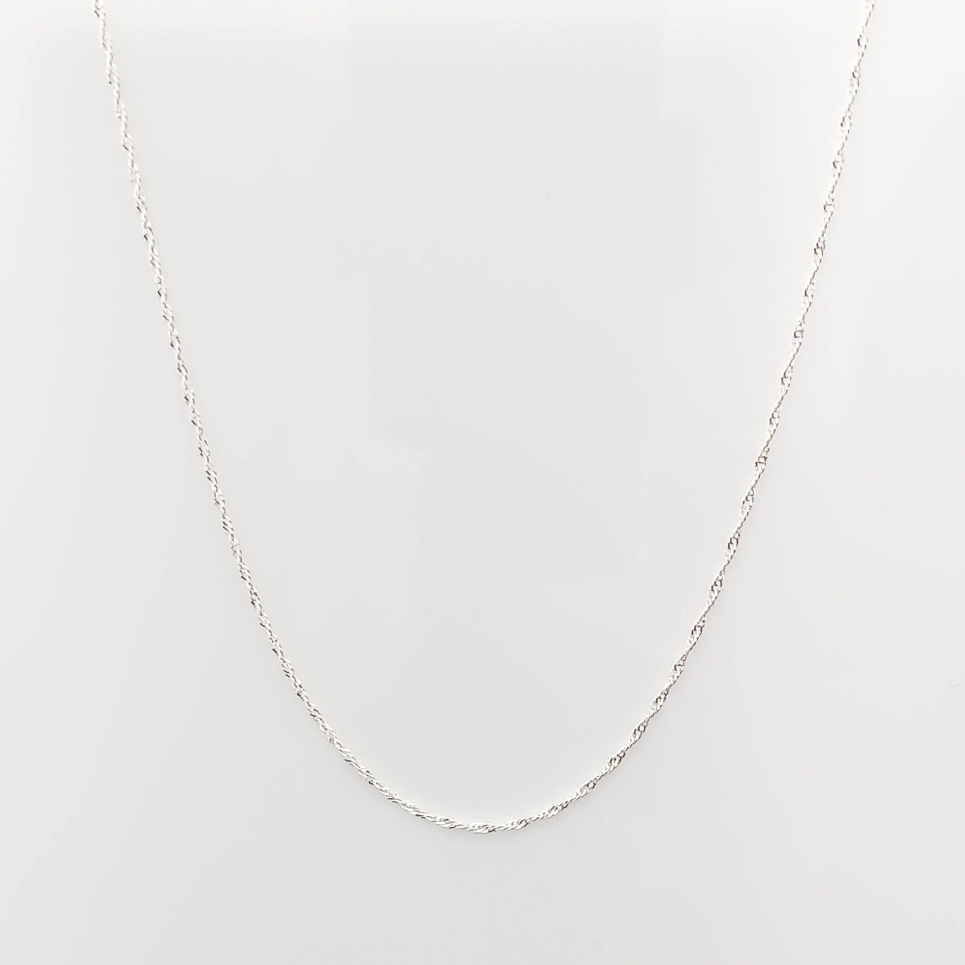 Singapore Silver Chain Necklace 1.4mm