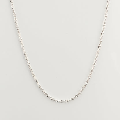 Singapore Silver Chain Necklace 2mm