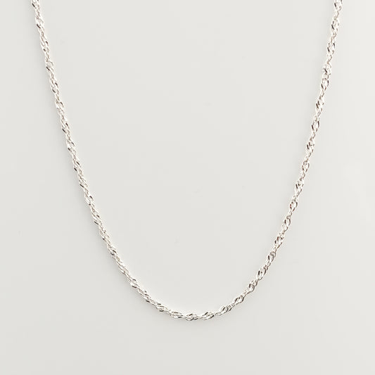 Singapore Silver Chain Necklace 2mm